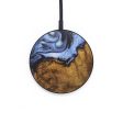 Circle Wood+Resin Wireless Charger - Abraham (Blue, 709082) Discount