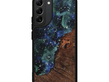 Galaxy S22 Plus Wood+Resin Phone Case - Rachelle (Cosmos, 708347) Supply