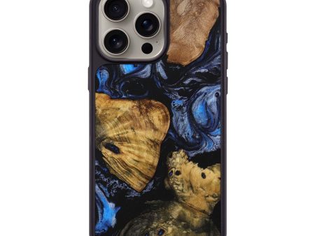 iPhone 15 Pro Max Wood+Resin Phone Case - Braxton (Mosaic, 708242) For Discount