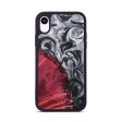 iPhone Xr Wood+Resin Phone Case - Thea (Black & White, 709793) Cheap