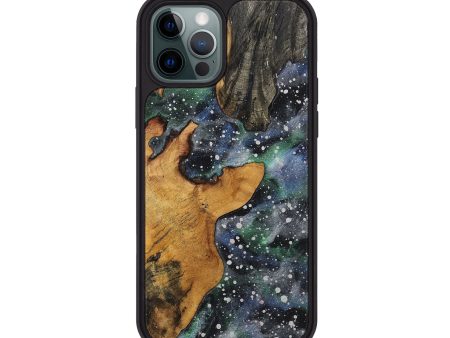 iPhone 12 Pro Wood+Resin Phone Case - Bentley (Cosmos, 708720) For Discount