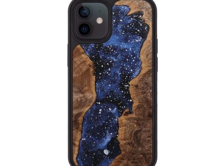 iPhone 12 Wood+Resin Phone Case - Lia (Cosmos, 708723) Online