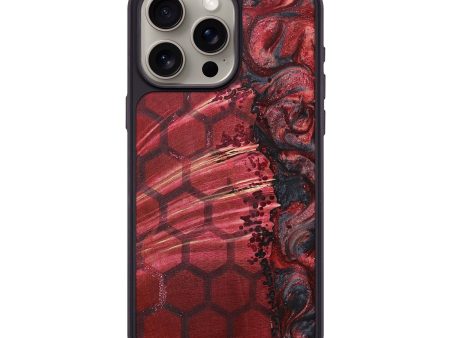 iPhone 15 Pro Max Wood+Resin Phone Case - Saylor (Pattern, 707480) Sale