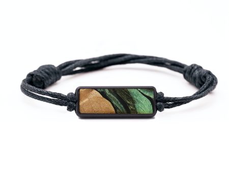 Classic Wood+Resin Bracelet - Kaydence (Green, 709154) Online now