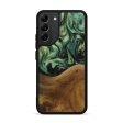 Galaxy S22 Plus Wood+Resin Phone Case - Aylin (Green, 709626) For Sale