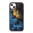 iPhone 14 Plus Wood+Resin Phone Case - Barbara (Blue, 707384) Discount