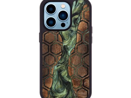 iPhone 14 Pro Wood+Resin Phone Case - Eloise (Pattern, 709696) Cheap