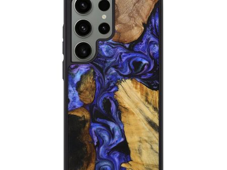 Galaxy S24 Ultra Wood+Resin Phone Case - Samara (Mosaic, 707978) Discount