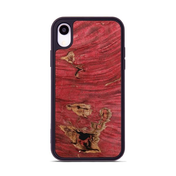 iPhone Xr Wood+Resin Phone Case - George (Wood Burl, 709327) Online Hot Sale