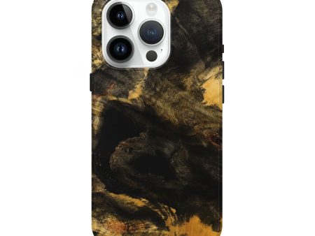 iPhone 15 Pro Wood+Resin Live Edge Phone Case - Janis (Wood Burl, 710472) Discount