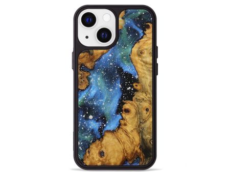 iPhone 13 mini Wood+Resin Phone Case - Lorenzo (Cosmos, 707139) Supply