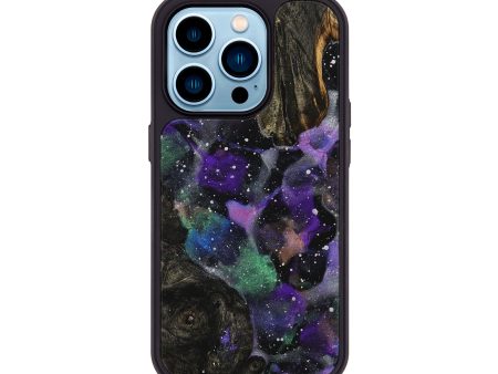 iPhone 14 Pro Wood+Resin Phone Case - Jace (Cosmos, 709274) Cheap