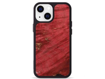 iPhone 13 mini Wood+Resin Phone Case - Kaelyn (Wood Burl, 705574) on Sale