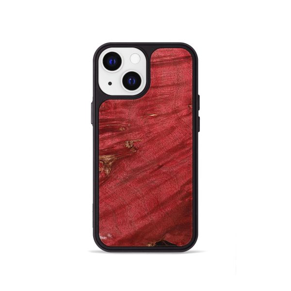 iPhone 13 mini Wood+Resin Phone Case - Kaelyn (Wood Burl, 705574) on Sale