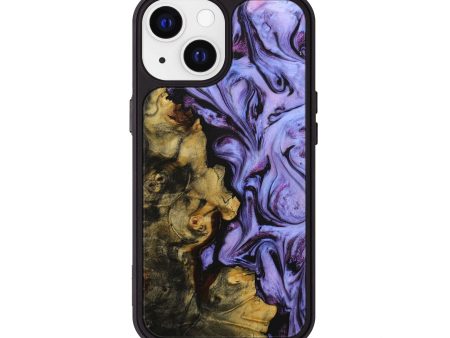 iPhone 13 Wood+Resin Phone Case - Annie (Purple, 709317) Discount