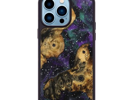 iPhone 14 Pro Max Wood+Resin Phone Case - Adeline (Cosmos, 708011) Sale