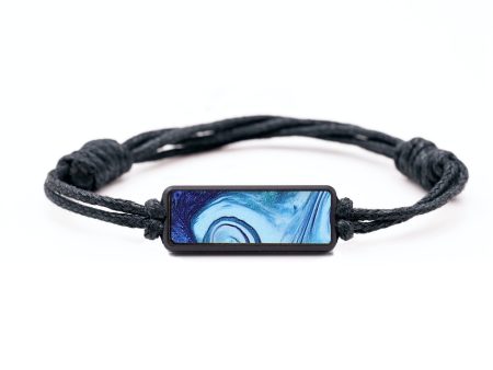 Classic Wood+Resin Bracelet - Addie (Blue, 709178) For Discount