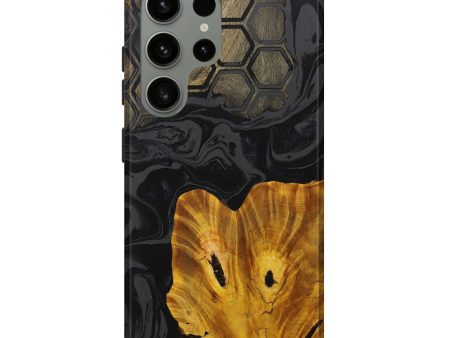 Galaxy S24 Ultra Wood+Resin Live Edge Phone Case - Gia (Pattern, 708425) on Sale