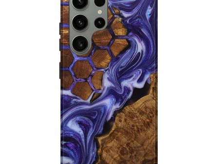 Galaxy S23 Ultra Wood+Resin Live Edge Phone Case - Andy (Pattern, 708422) Online Hot Sale