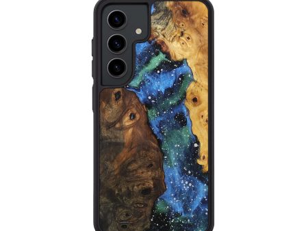 Galaxy S24 Wood+Resin Phone Case - Adeline (Cosmos, 707146) Sale