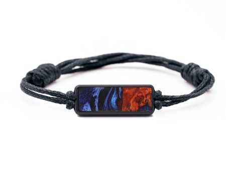 Classic Wood+Resin Bracelet - Ericka (Blue, 709184) Online