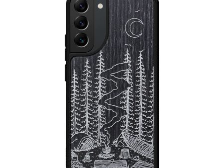 Galaxy S22 Plus Wood+Resin Phone Case - Camp - Ebony (Curated) For Discount