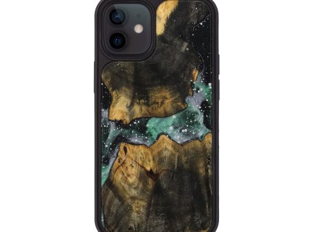 iPhone 12 Wood+Resin Phone Case - Lou (Cosmos, 708345) Sale