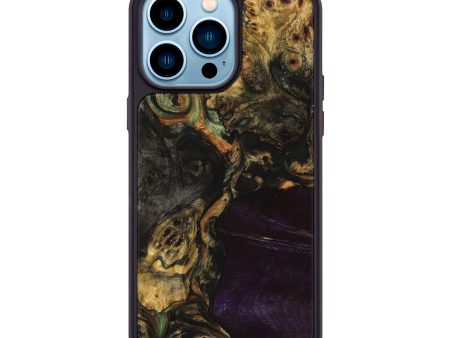 iPhone 14 Pro Max Wood+Resin Phone Case - Addyson (Mosaic, 708546) on Sale