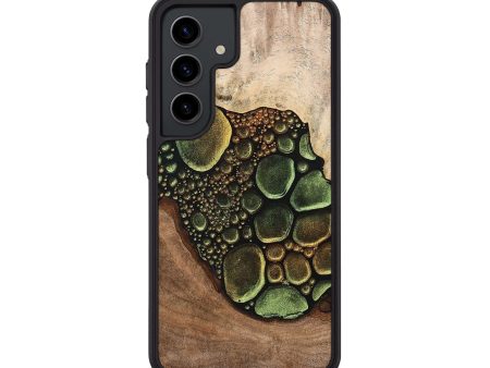 Galaxy S24 Wood+Resin Phone Case - Marely (Chameleon, 706685) Supply