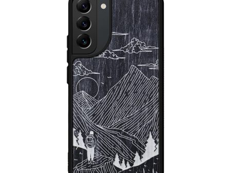 Galaxy S22 Plus Wood+Resin Phone Case - Roaming - Ebony (Curated) Sale