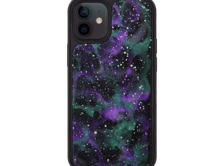 iPhone 12 Wood+Resin Phone Case - Marie (Cosmos, 708010) For Cheap