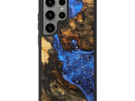 Galaxy S23 Ultra Wood+Resin Phone Case - Leonel (Cosmos, 706110) Online Sale