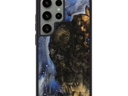 Galaxy S24 Ultra Wood+Resin Phone Case - Adrienne (Cosmos, 709534) For Sale