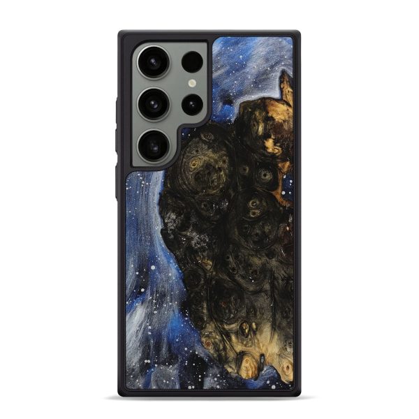 Galaxy S24 Ultra Wood+Resin Phone Case - Adrienne (Cosmos, 709534) For Sale