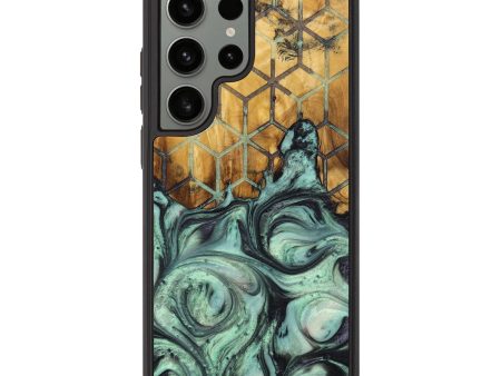 Galaxy S23 Ultra Wood+Resin Phone Case - Malakai (Pattern, 708526) For Cheap