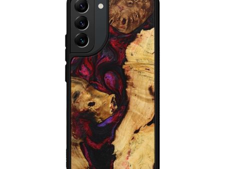 Galaxy S22 Plus Wood+Resin Phone Case - Lainey (Mosaic, 710411) Hot on Sale