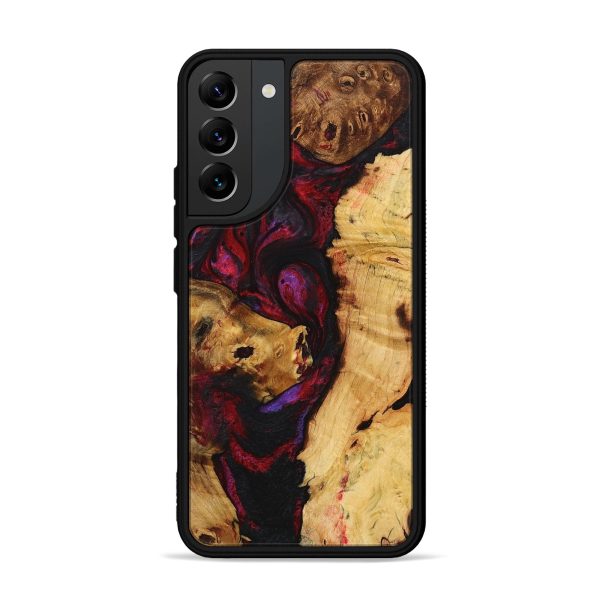 Galaxy S22 Plus Wood+Resin Phone Case - Lainey (Mosaic, 710411) Hot on Sale