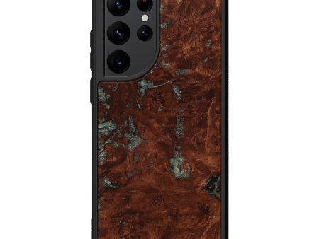 Galaxy S22 Ultra Wood+Resin Phone Case - Lawson (Wood Burl, 707853) For Sale