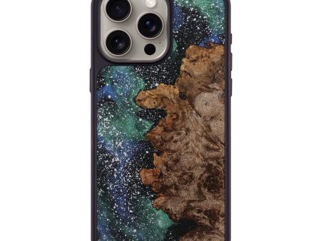 iPhone 15 Pro Max Wood+Resin Phone Case - Shaun (Cosmos, 709920) Hot on Sale