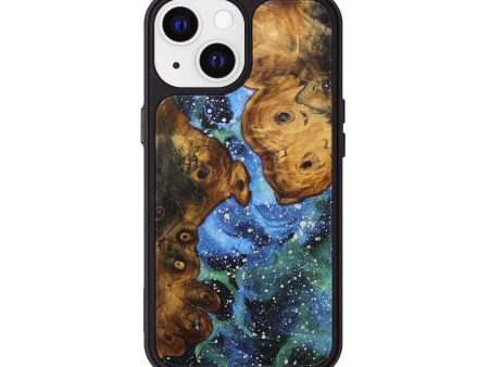 iPhone 13 Wood+Resin Phone Case - Alexia (Cosmos, 707154) on Sale