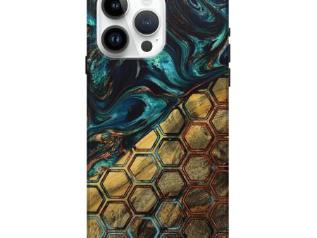 iPhone 15 Pro Max Wood+Resin Live Edge Phone Case - Andre (Pattern, 705964) Online Hot Sale