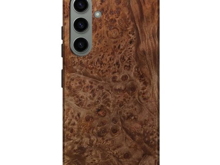 Galaxy S24 Plus Wood+Resin Live Edge Phone Case - Adrienne (Wood Burl, 710471) Discount