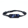 Classic Wood+Resin Bracelet - Aimee (Blue, 709182) For Discount