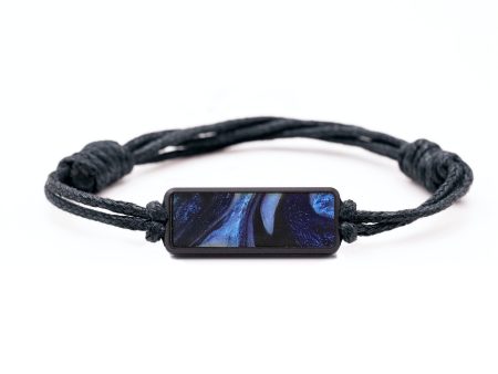 Classic Wood+Resin Bracelet - Aimee (Blue, 709182) For Discount