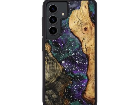 Galaxy S24 Wood+Resin Phone Case - Izabella (Cosmos, 708019) For Cheap