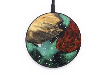 Circle Wood+Resin Wireless Charger - Braxton (Cosmos, 709044) Online now