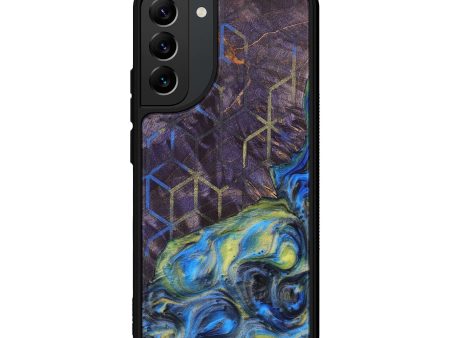 Galaxy S22 Plus Wood+Resin Phone Case - Gabriella (Pattern, 707472) For Sale