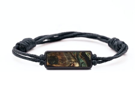 Classic Wood+Resin Bracelet - Darren (Green, 709172) Sale