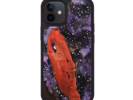 iPhone 12 Wood+Resin Phone Case - Albert (Cosmos, 708343) Online now