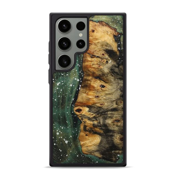 Galaxy S24 Ultra Wood+Resin Phone Case - Roland (Cosmos, 705616) For Cheap